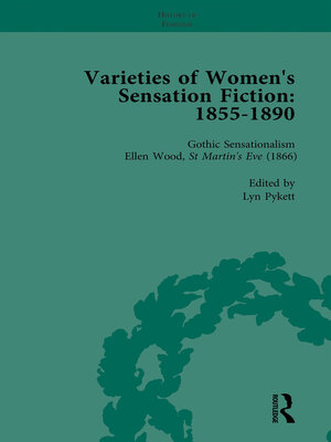 cover image of Varieties of Women's Sensation Fiction, 1855-1890 Vol 3